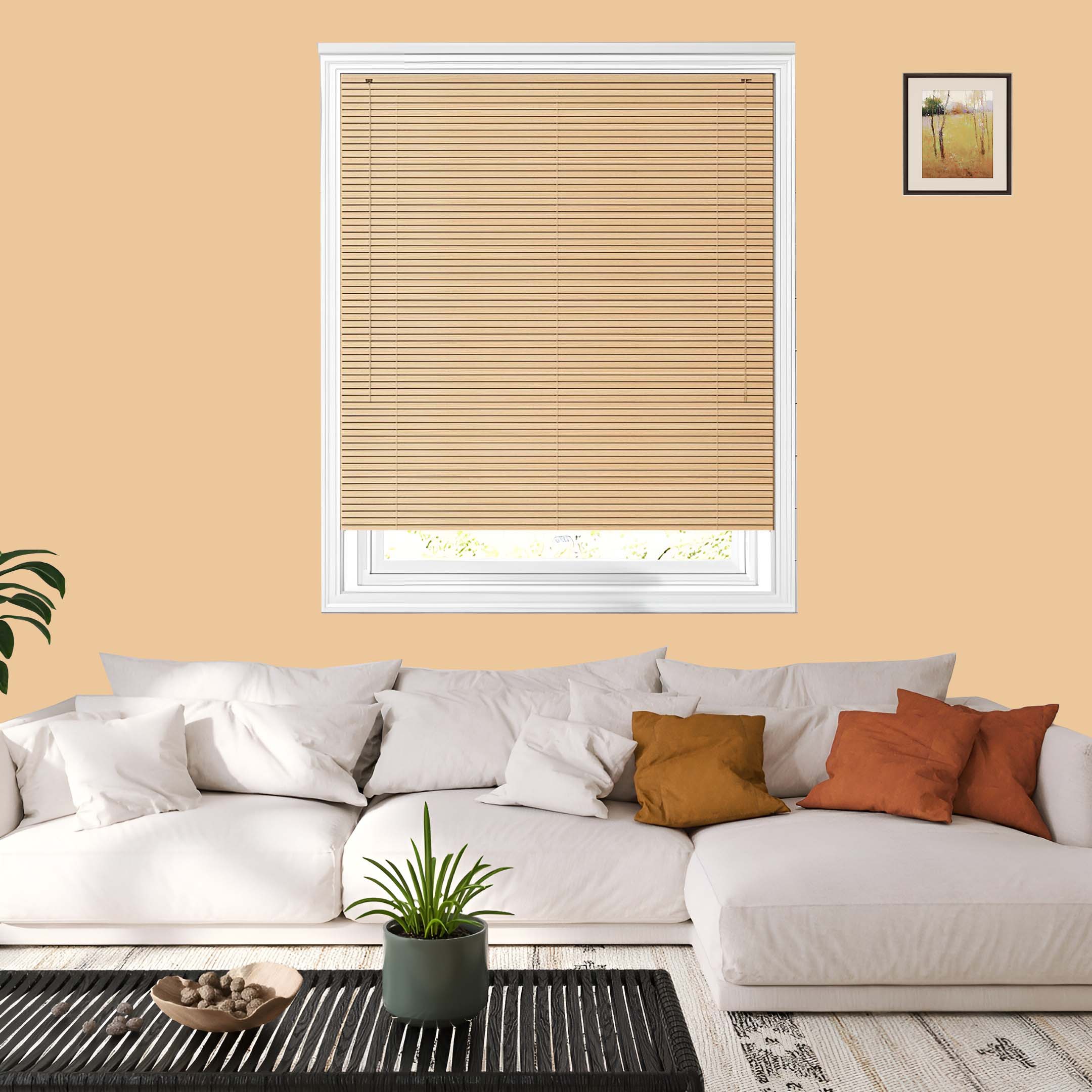 PVC Venetian  blinds natural