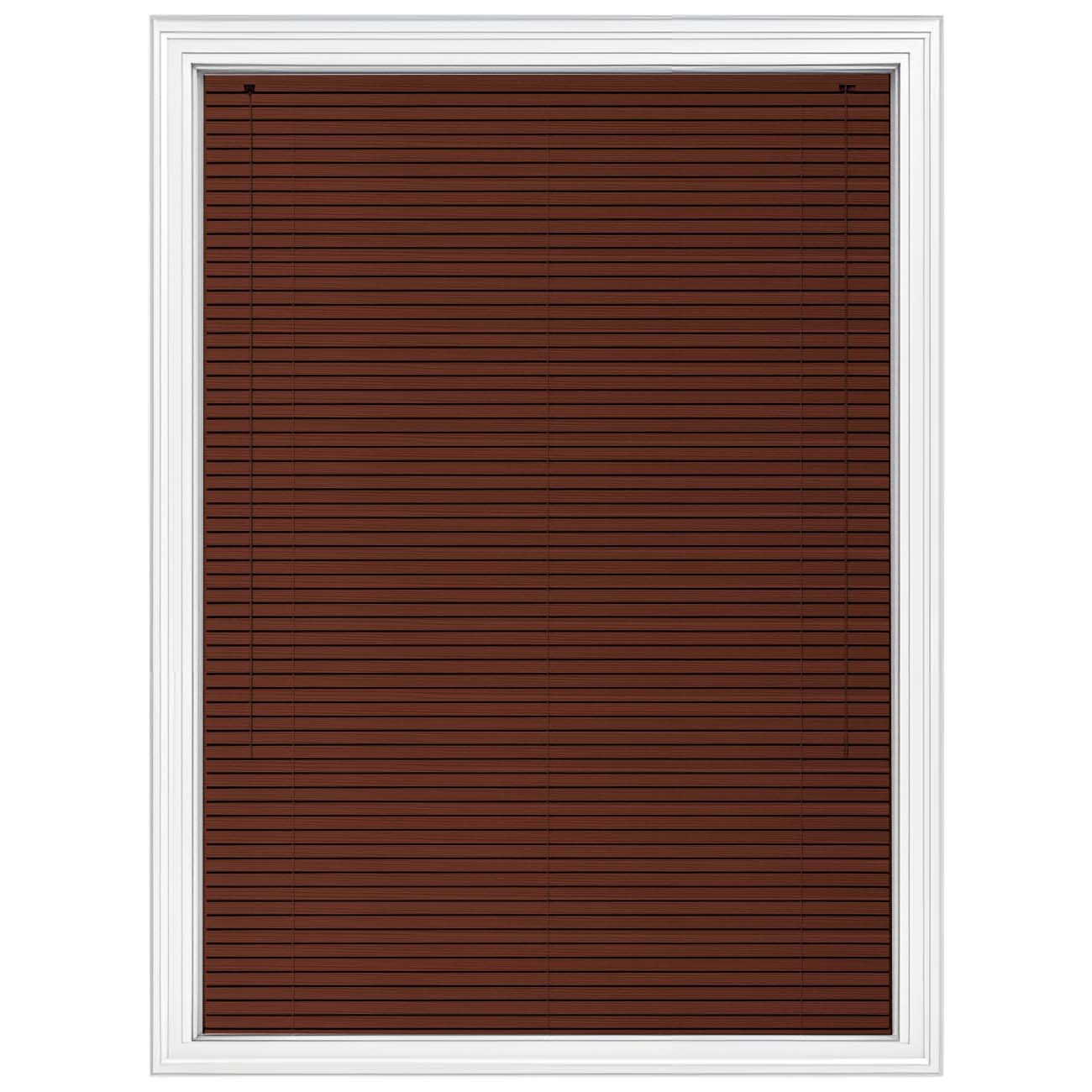 PVC Venetian blinds natural Walnut