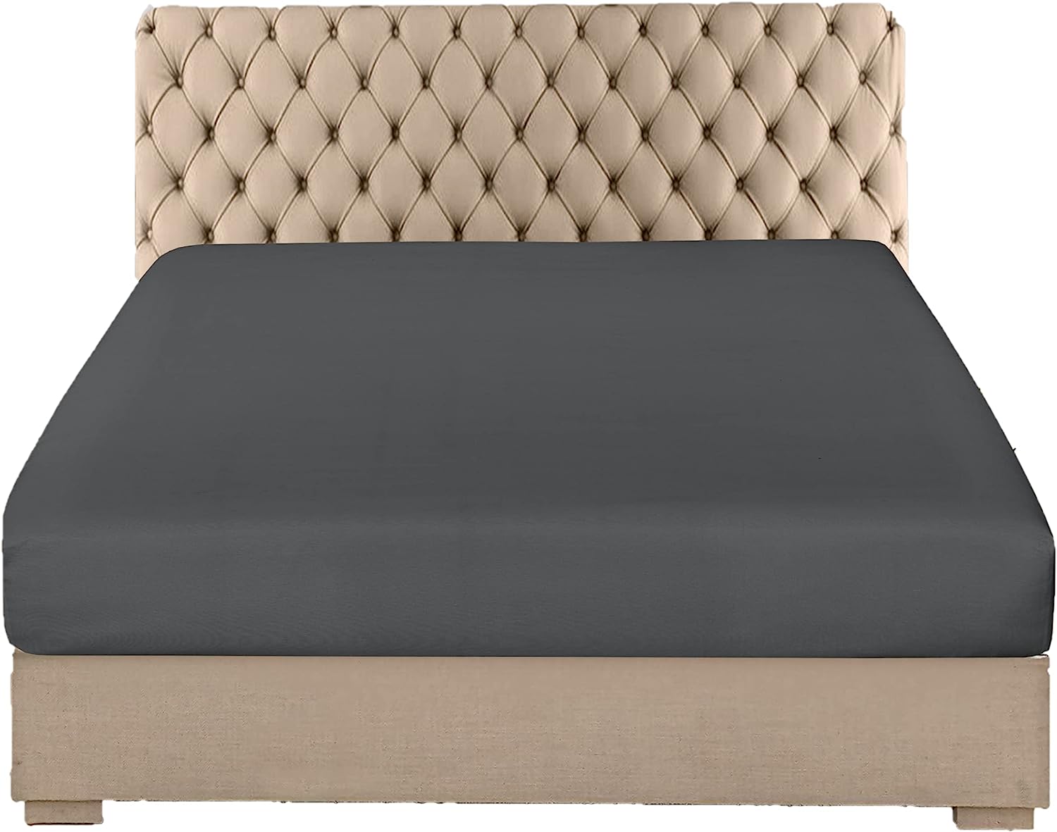 Extra Deep Fitted Sheet grey