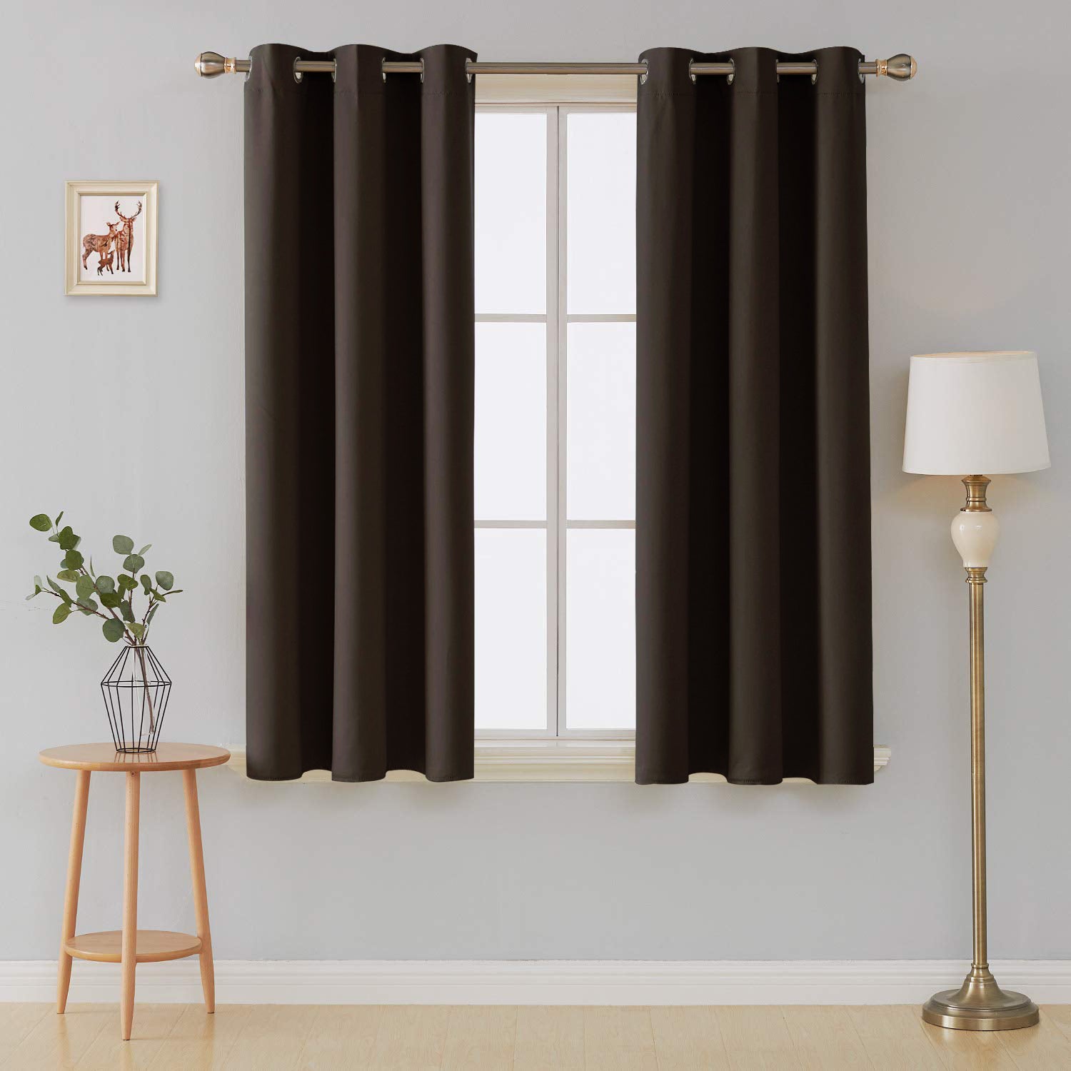 black blackout curtains for bedroom