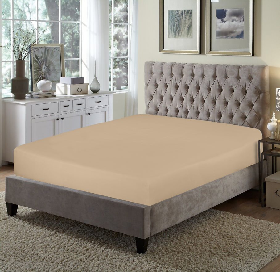 Extra Deep Wrinkle-Resistant Polycotton Bed Sheets