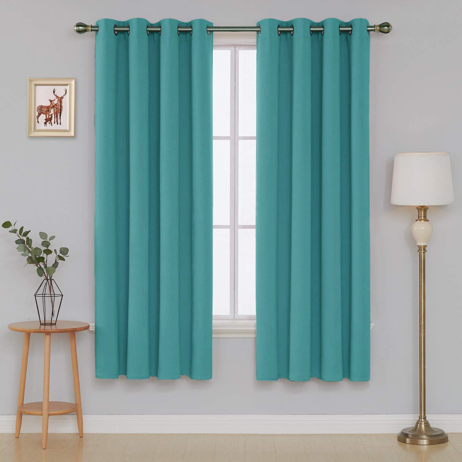 Thermal thick Blackout eyelet Curtains