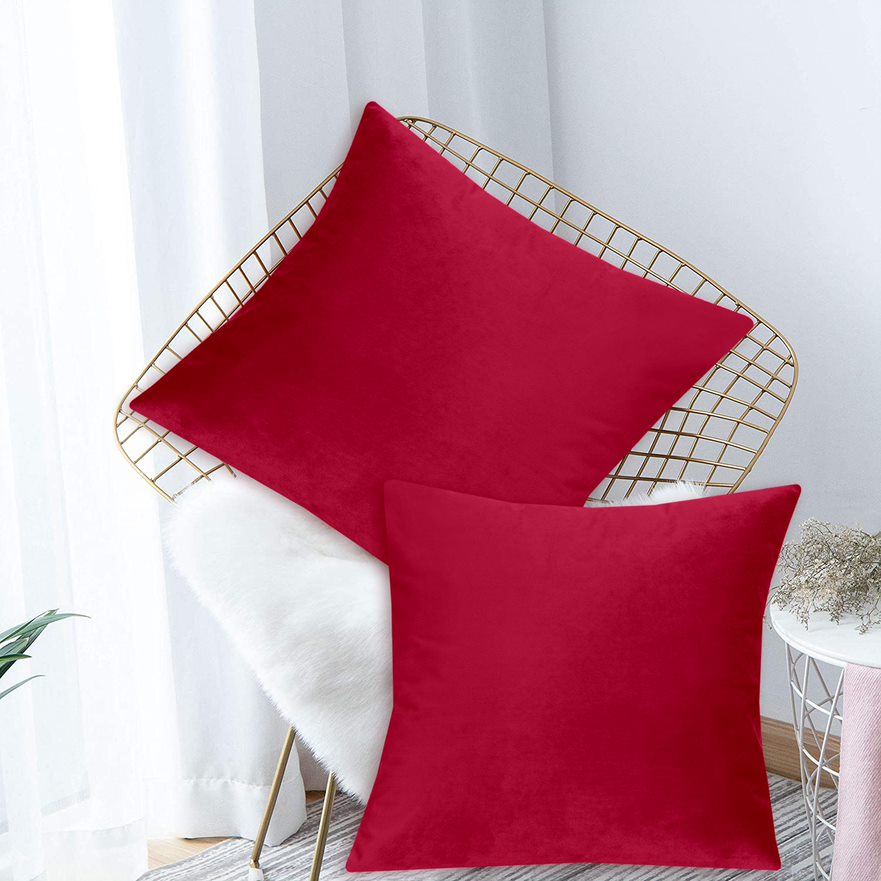christmas Cushions covers red