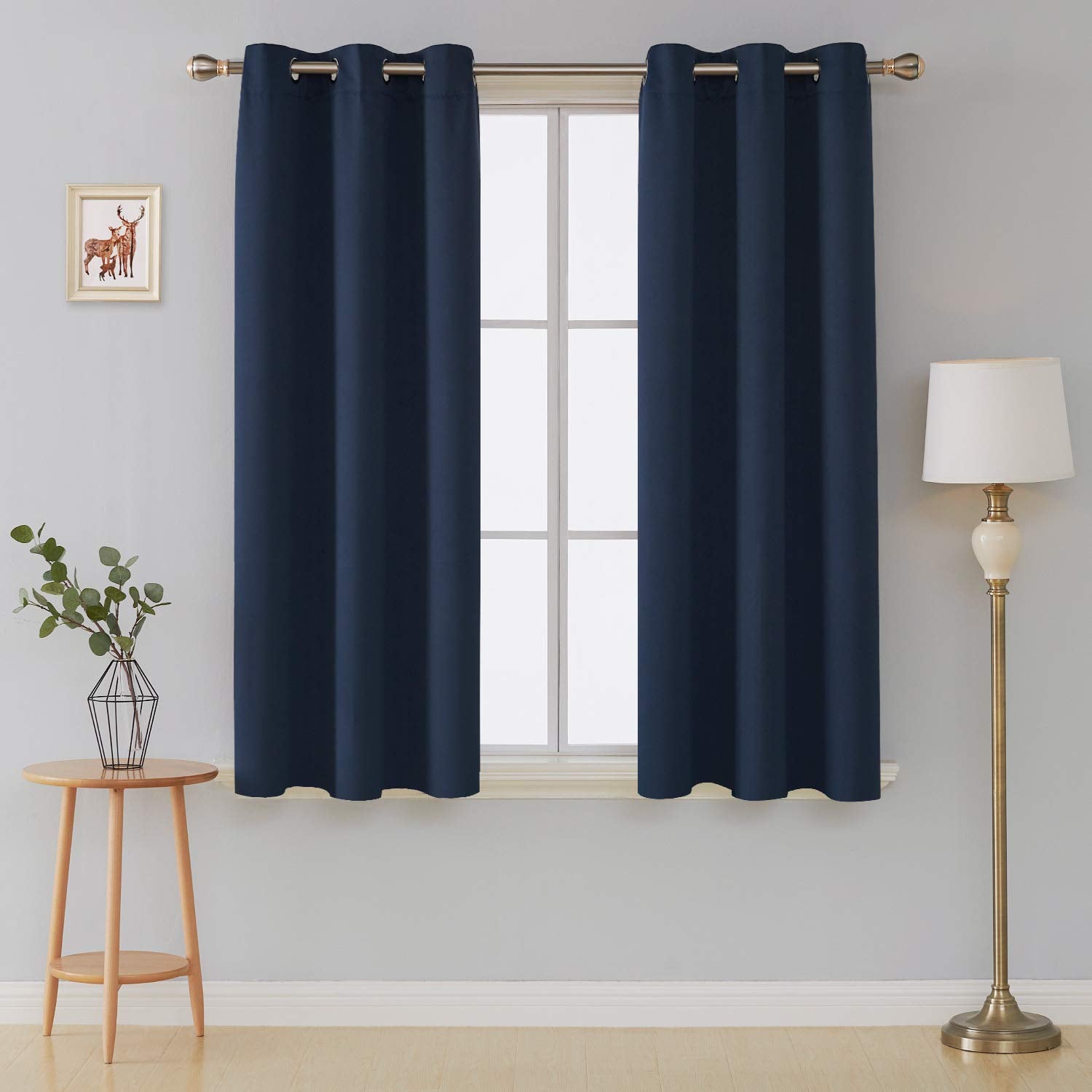 affordable ring top thermal insulated window treatments