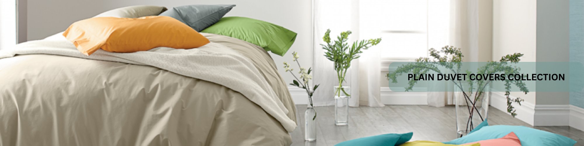 Microfiber Plain Duvet Cover