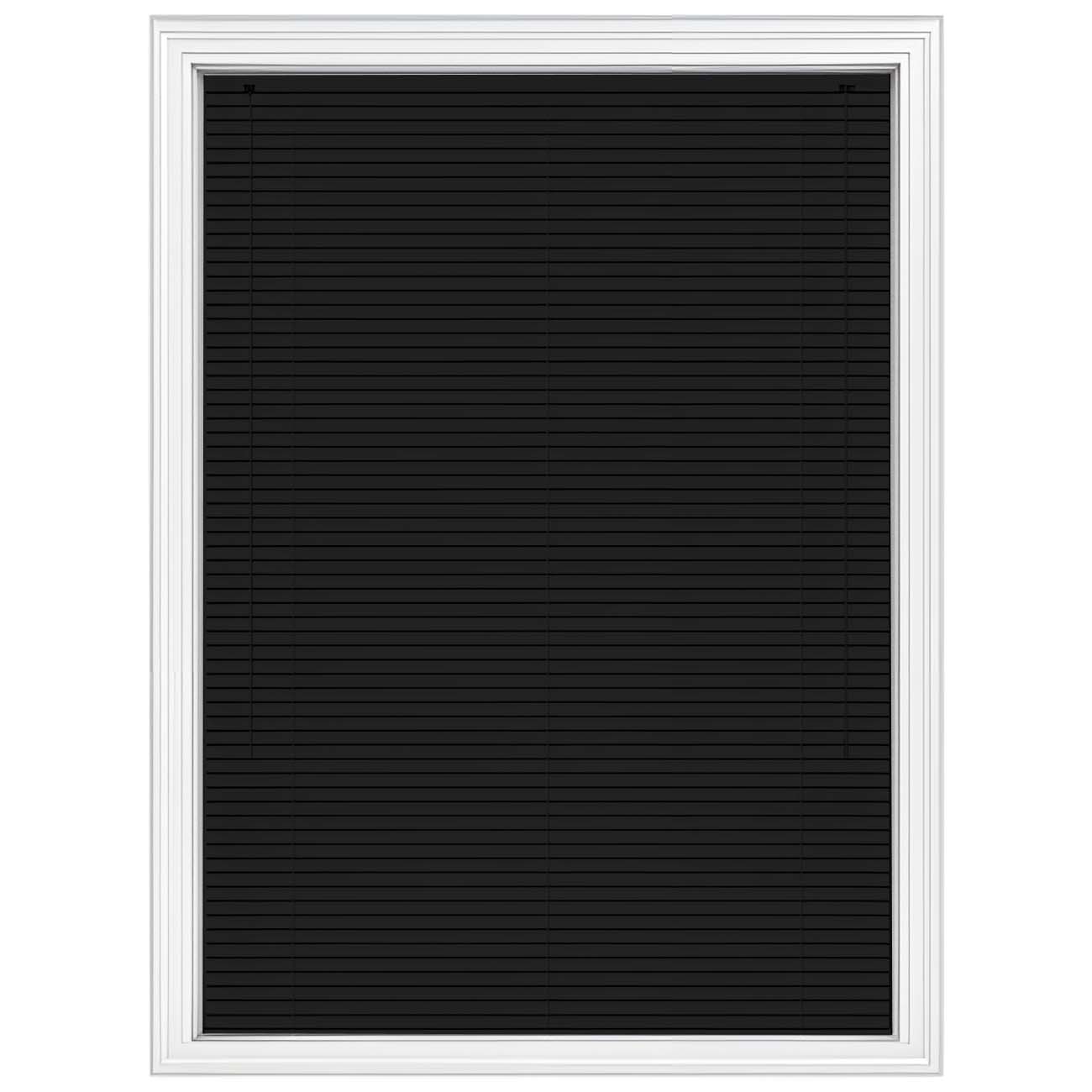 Venetian blinds in black