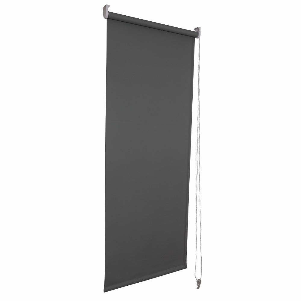 Wholesale Blackout Roller Blind for Windows Outdoor Thermal Roll Up Blinds - Dark Grey