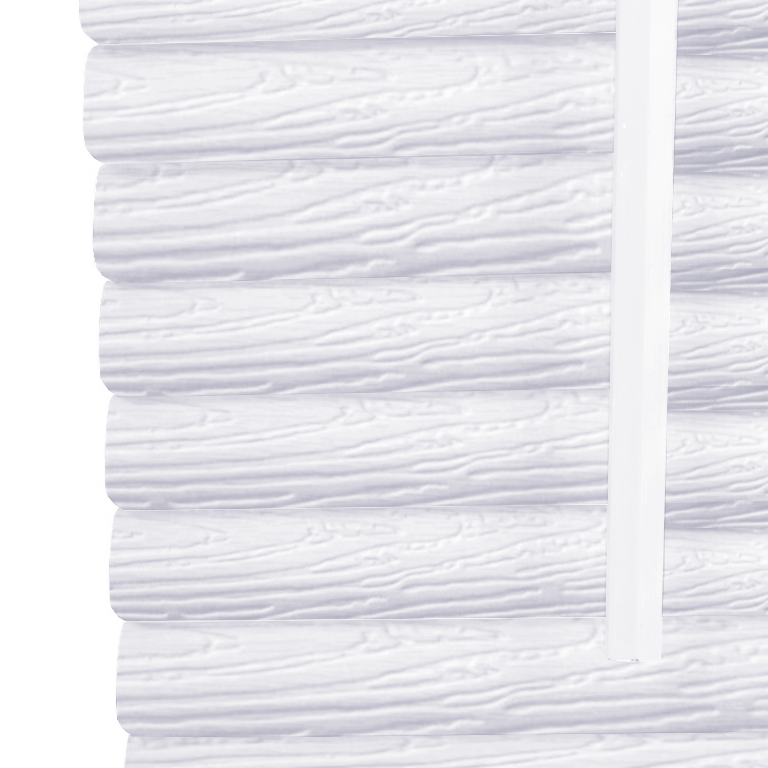 PVC Venetian blinds natural White