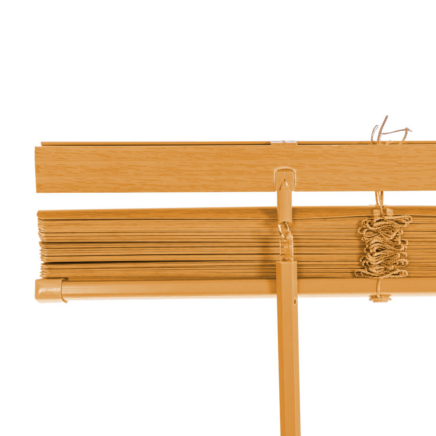 Wholesale PVC Venetian blinds Teak