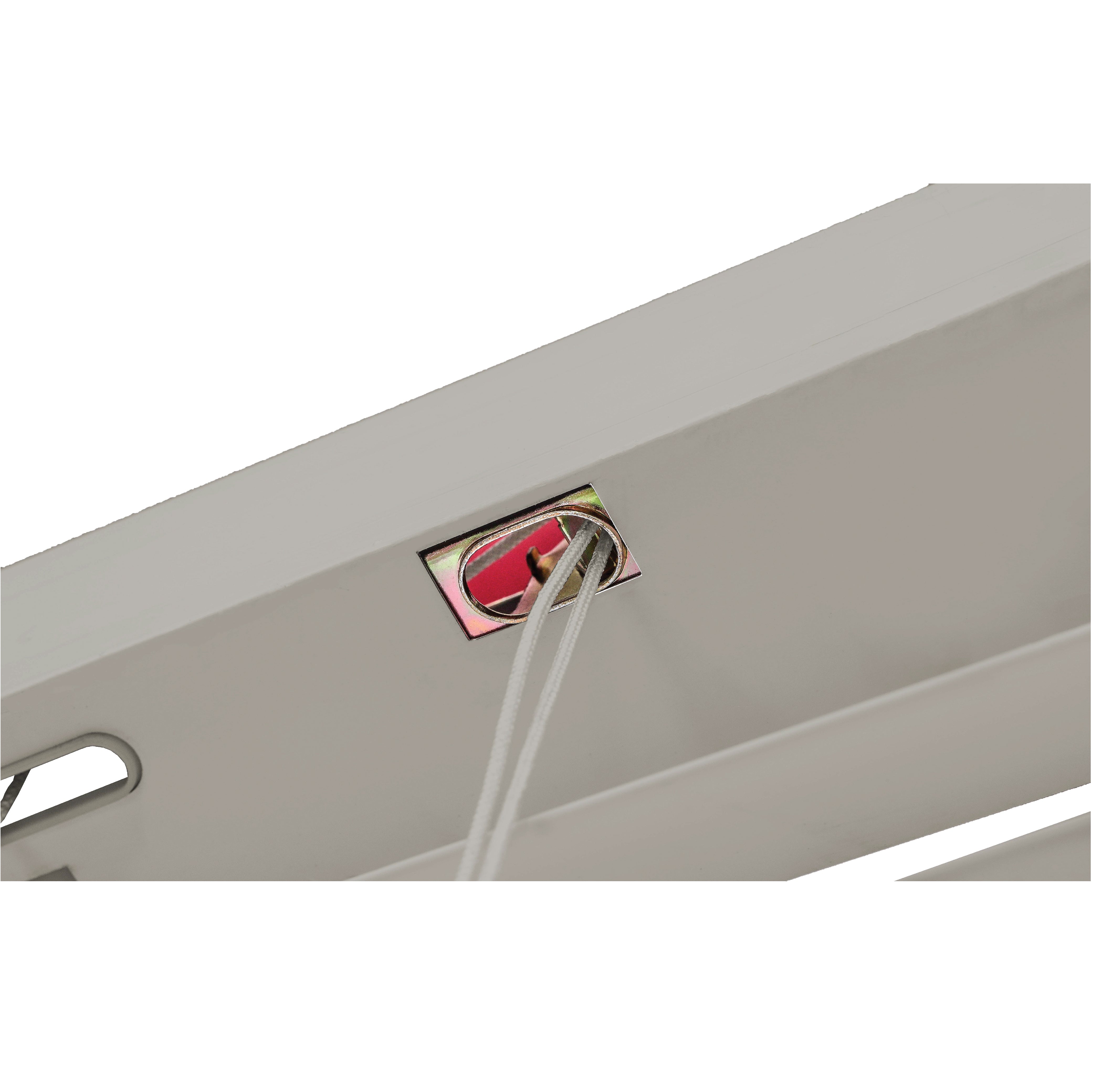 Faux wood Blind Grey