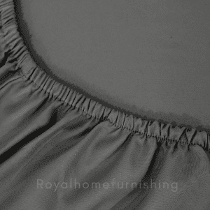 Microfiber 30 Cm Extra Deep Fitted Sheets- Charcoal Grey