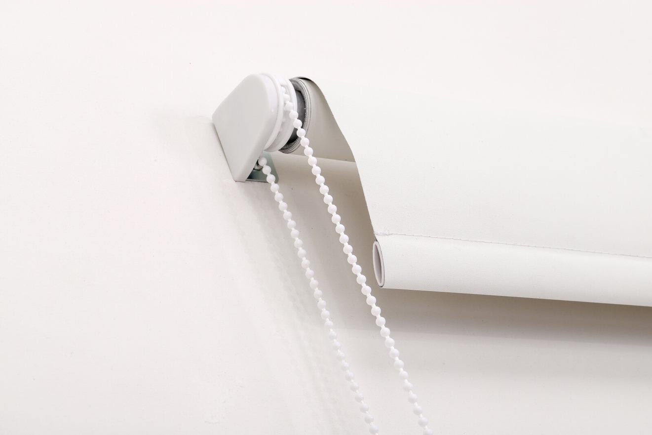 Blackout Roller Blind for Windows Outdoor Thermal Roll Up Blinds - Cream