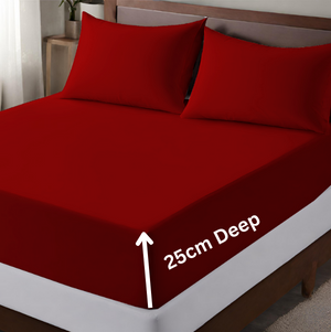 Extra Deep Fitted Sheets 25cm