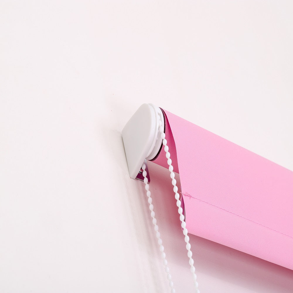 black out blinds pink 