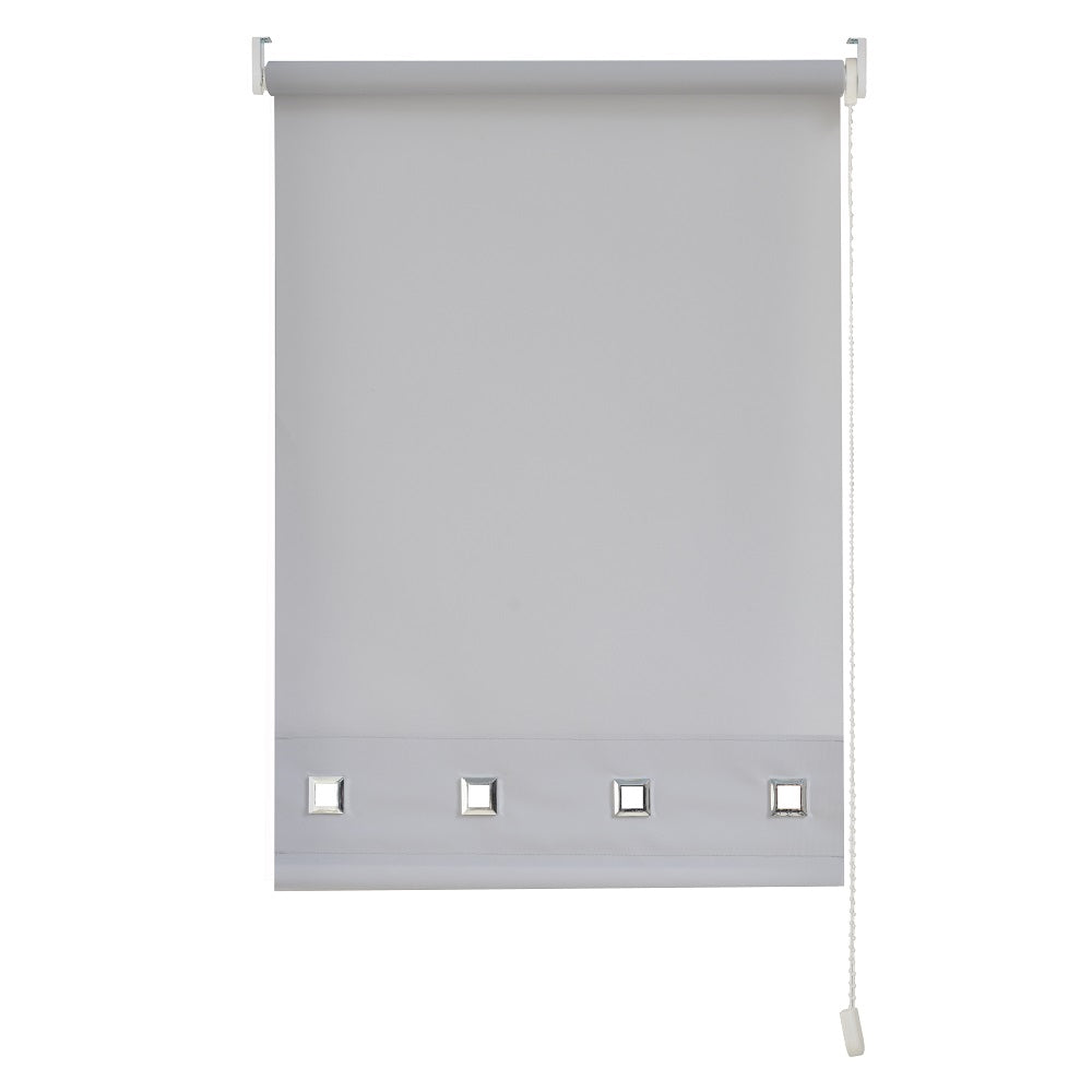 Wholesale Daylight Blinds Square Eyelet Roller Blind - Light Grey