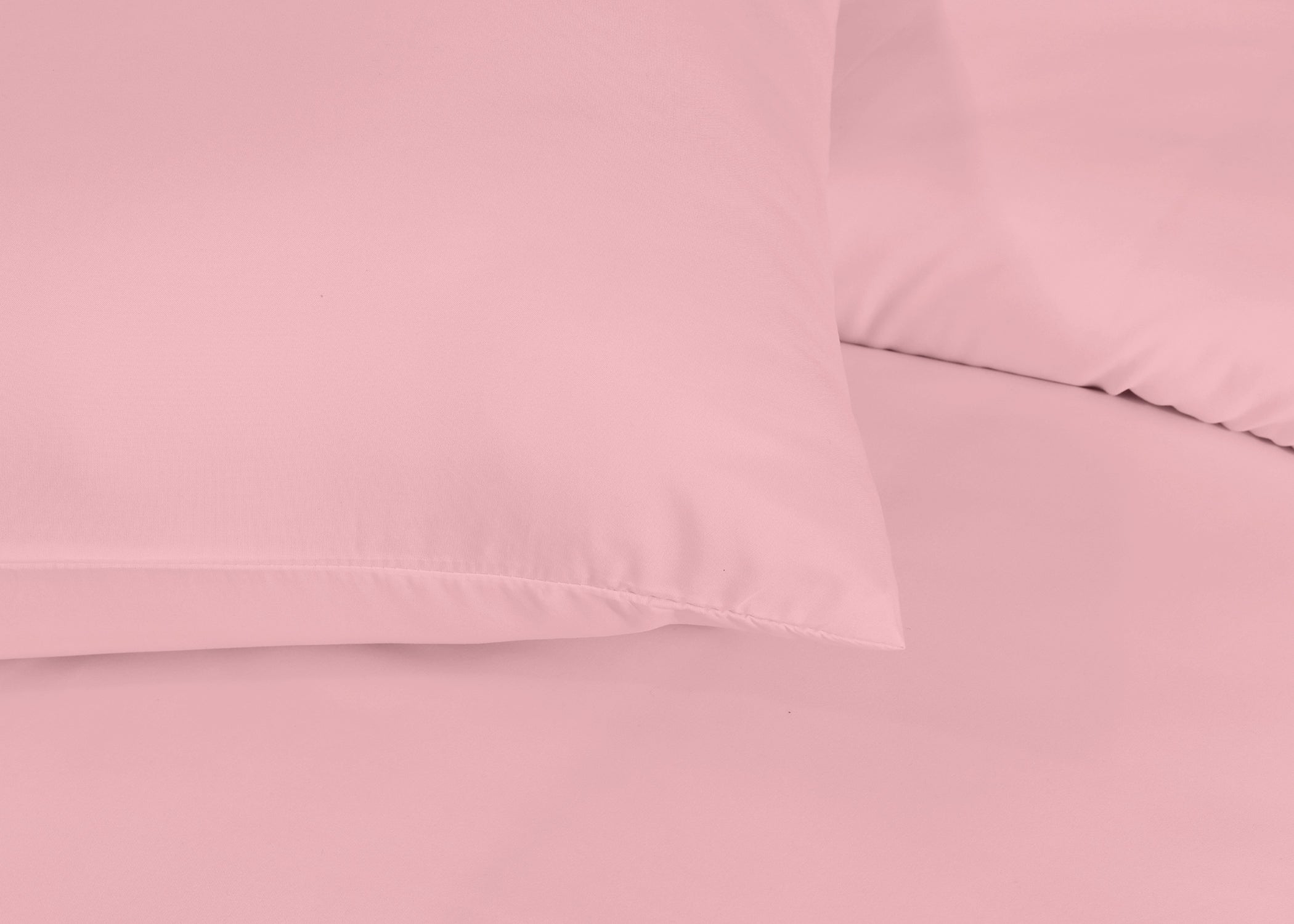 microfiber plain duvet cover pillowcase pink