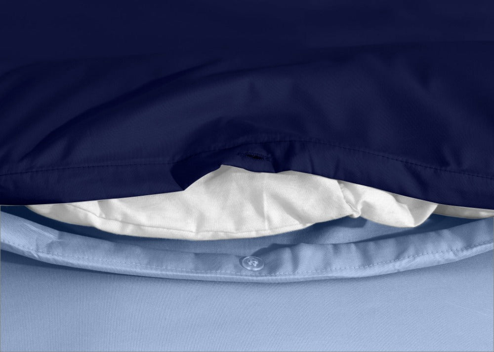 microfiber reversible duvet cover button closure