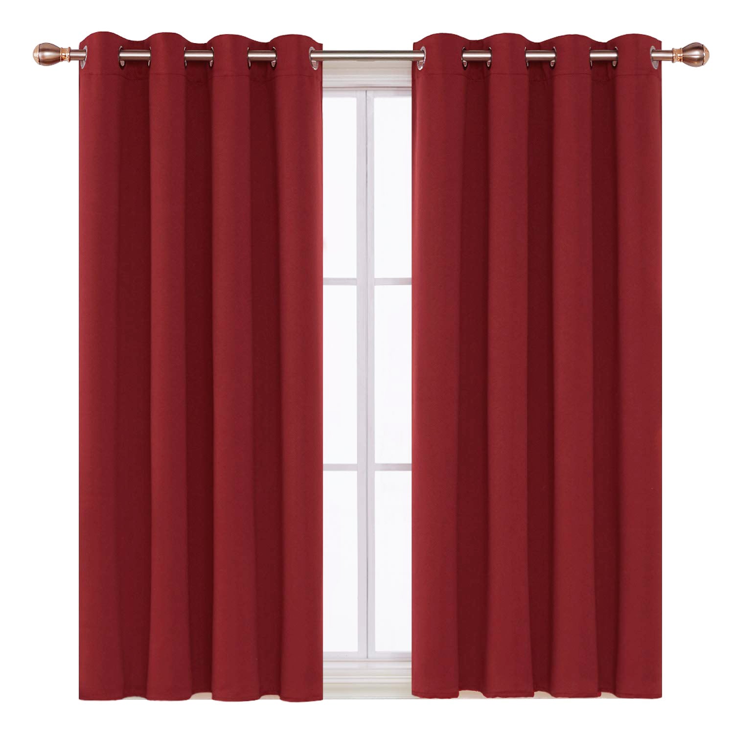 best thermal insulated blackout curtains with ring top eyelets