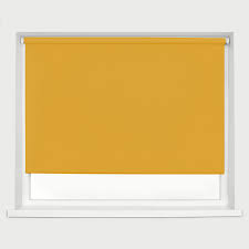 black out blinds Ochre