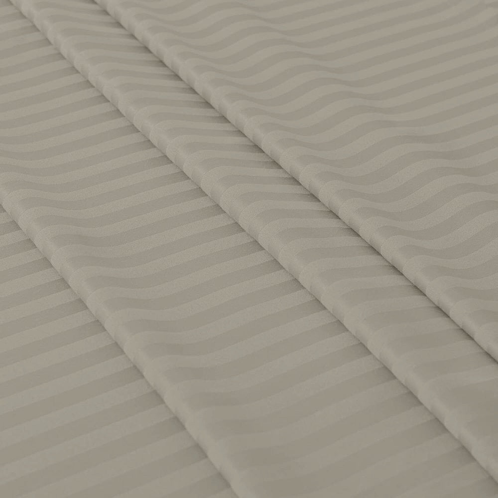 satin stripe bedding